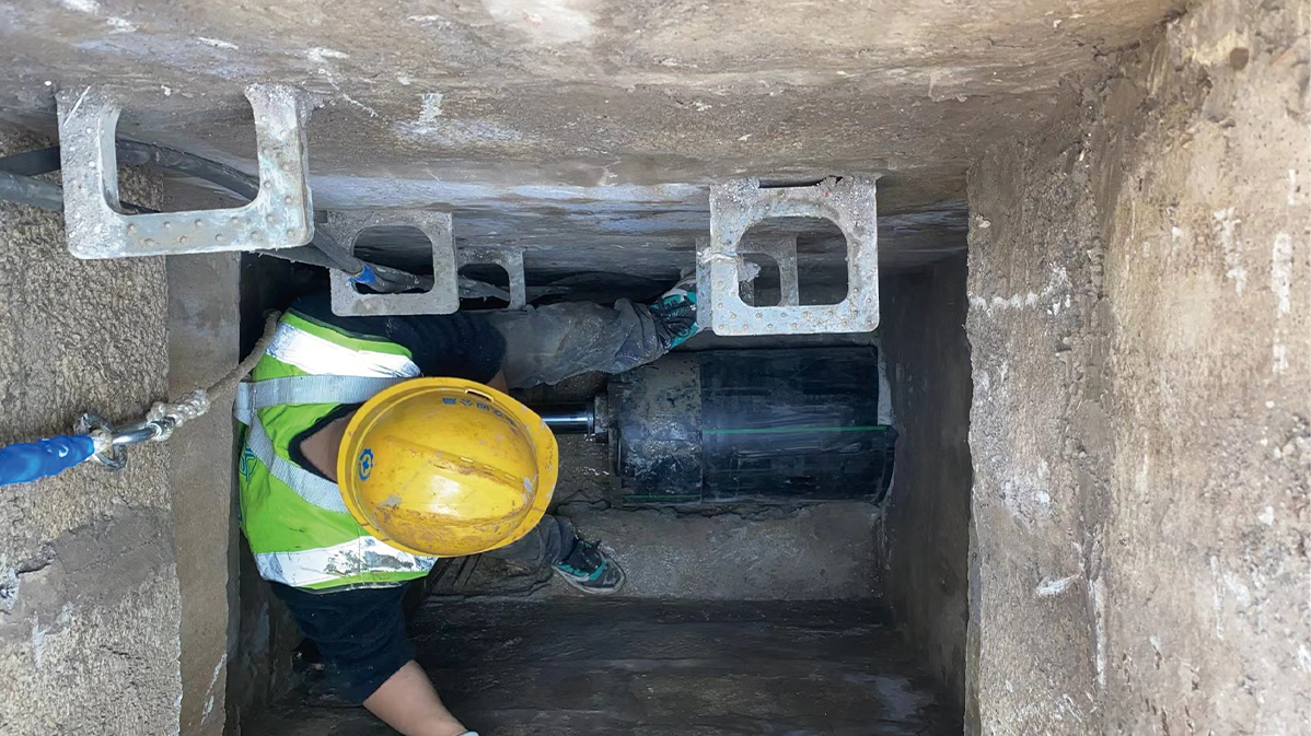 元宝HDPE短管内衬法